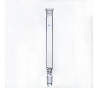 Colonna di distillazione in vetro borosilicato con giunto n. 24, lunghezza media 200 mm/300 mm, con spirale for laboratorio chimico(300mm Joint 24-29)
