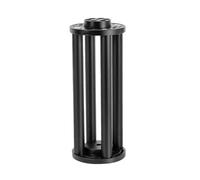 Colonna di estensione in lega di alluminio per treppiedi equatoriali EQ3 EQ5, altezza 200 mm e 300 mm, disponibile per supporto telescopico migliorato (300 mm nero)
