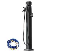 Colonna di irrigazione da esterno con pistola a spruzzo Tubo interno in PPR integrato, supporto per tubo resistente alle intemperie, perfetto per l'irrigazione delle piante e le attività di pulizia