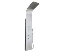 Colonna Doccia 001B Con 3 Funzioni In Acciaio Inox Spazzolato L20xP44xH140
