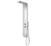 Colonna Doccia 005B Inox 3 Funzioni Bocchette Idro Lombari L20xP50xH150