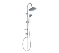 Colonna doccia 5 getti modello Duo saliscendi combinato asta 95x2 cm asta doccia