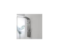 FERIDRAS COLONNA PANNELLO DOCCIA IN ACCIAIO SATINATO H.150x22x45cm 4 FUNZIONI