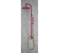 COLONNA DOCCIA FINITURA ROSA ORO MADE IN ITALY