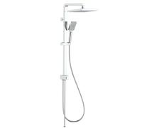 Colonna doccia Grenada 3 getti quadrata cromo