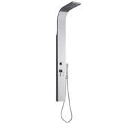 Colonna Doccia Idromassaggio Getto Frontale in Acciaio Inox Crio ASM