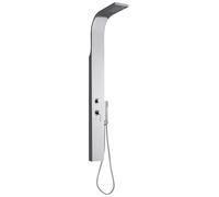 Colonna Doccia Idromassaggio Getto Frontale in Acciaio Inox Crio ASP