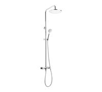 Colonna doccia Idrostile collezione Madruga stile retro cono cromo Ø250 mm Cromo