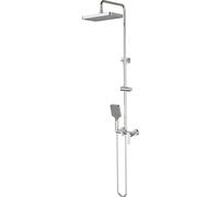 Colonna doccia miscelatore Idrostile altezza regolabile 320x210 mm cromo