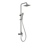 Colonna doccia miscelatore Idrostile rivestimento Titanium 250x250 mm Titanio
