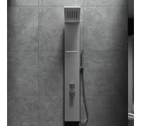 Colonna doccia pannello idromassaggio effetto cascata YH8122 MADRID Cromato
