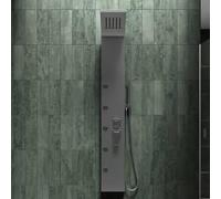Colonna doccia pannello idromassaggio effetto cascata YH8123 NIZZA Cromato