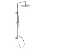 COLONNA DOCCIA REGOLABILE OTTONE CROMATO C02815I EMMEVI DEVIATORE PRESA INCASSO