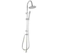 Colonna doccia Starter in acciaio e ABS cromo Cromato