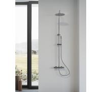 COLONNA DOCCIA TELESCOPICA VANITADOCCE IDRA CROMO CON SOFFIONE E MISCELATORE