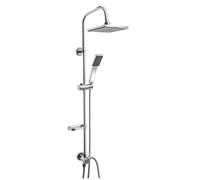 COLONNA DOCCIA TEMPIO QUADRA BAGNO SALISCENDI CON SOFFIONE QUADRO