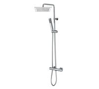COLONNA DOCCIA TETIS L10152 CON MISCELATORE TERMOSTATICO Cromo Doccia Bossini