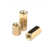 Colonna esagonale in rame a doppio passaggio, colonna distanziatrice di supporto del telaio, prigioniero cavo in rame, M3 * 4-M3 * 60-M3 * 16-100 pezzi