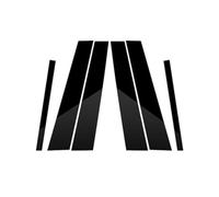 colonna finestrini BC Compatibile Con 1 Per F20 2012 2013 2014 2015 2016 2017 2018 2019 6 Pezzi Adesivi Montanti Finestrini Delle Portiere Auto Accessori Copertura Neri