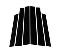 colonna finestrini BC Compatibile Con CR-V 2007 2008 2009 2010 2011 Car BC Post Exterior Gloss Paino Black Pilastri Modanatura Porta Finestra Decalcomania Copertura