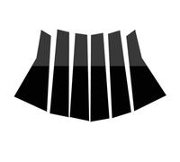 colonna finestrini BC Compatibile Con CRV 2012 2013 2014 2015 2016 6 Pezzi Montanti Auto Modanature Finestrini E Porte Adesivi Colonne BC Accessori Auto