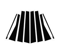 colonna finestrini BC Compatibile Con Kia Per Soul 2010 2011 2012 2013 8 Pezzi Nero Lucido Finestra Porta Pilastro BC Montante Copertura Finiture Adesivi Decorativi