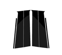 colonna finestrini BC Compatibile Con Per Passat B8 GT Per GTE 2016 2017 2018 2019 2020 2021 2022 2023 Adesivo Montante Porta Finestra Colonna Nero BC