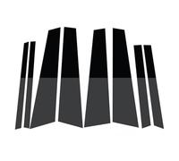 colonna finestrini BC Compatibile Con X3 Per F25 2011 2012 2013 2014 2015 2016 2017 8 Pezzi Adesivi Copri Pilastri Lucidati Finestrini Auto