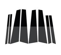 colonna finestrini BC Compatibile Con X3 Per F25 2011 2012 2013 2014 2015 2016 2017 8 Pezzi Di Adesivi Copri Pilastri Lucidati Finestrini Auto