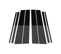 colonna finestrini BC Compatibile Con X5 Per E70 2007 2008 2009-2013 8 Pezzi Auto Montanti Pilastri Lucidati Copri Finestrini Adesivi Colonna BC