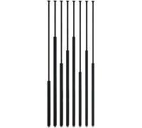 Colonna moderna della divisione della posta del divisorio al soffitto, colonna moderna della divisione per ufficio/hotel/biblioteca/corridoio, soluzione di separazione dello spazio