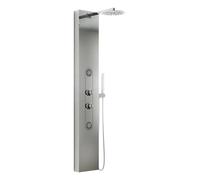 Colonna pannello doccia Andromeda con doccetta, flessibile e getti orizzontali m