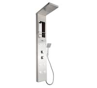 COLONNA PANNELLO DOCCIA IDROMASSAGGIO CASCATA MULTIFUNZIONE TERMOSTATO CITY PLUS