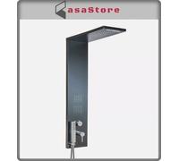 COLONNA PANNELLO DOCCIA METAFORM TREND SPAZZOLATO IDROMASSAGGIO E CASCATA H110