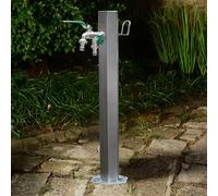 Colonna per fontana d'acqua da esterno con rubinetto da pavimento per irrigazione da giardino e fontana decorativa