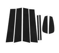 Colonna Porta Finestra B C Compatibile Con Daewoo Per Lacetti Per Premiere 2013 2014 2015 8 Pezzi Montanti Auto Neri Copri Finestrini Copriporta Adesivi Esterni Styling