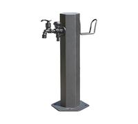 Colonna Rubinetto Antigelo for Esterni da Giardino, Colonna D'acqua da Pavimento con Rubinetto Interamente in Rame, Adatta for La Pulizia del Prato del Cortile(X-Small)