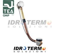 Colonna Scarico Vasca Automatica in Ottone Cromato - OMP TEA Cod. 595.160.6