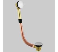 COLONNA SCARICO VASCA CON TAPPO A SCATTO 1"1/2 a sedere L 56-65 cm