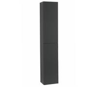Colonna sospesa con anta reversibile Grafite Opaco h160 cm GIGLIO