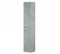 Colonna sospesa da bagno 30x25x150 cm in kit finitura cemento