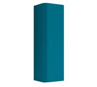 Colonna Sospesa Marilyn Reversibile con 1 anta 3 mensole - Versione: Reversibile, CONFEZIONE: 1 pz., Colore: Blu Petrolio, Dimensione: 130x35x43 cm