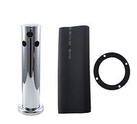 Colonna Spillatrice Birra Acciaio Inox Regolabile 3" Doppio Rubinetto - Resistente Antiruggine, Ideale per Bar Casalingo (3 Testa)