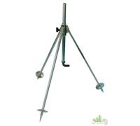 COLONNA TREPPIEDE PER IRRIGATORI 3/4" UNIVERSALE ACCIAIO ALTEZZA REGOLABILE