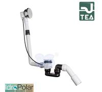 COLONNA VASCA LEONESSA TEA IN PP CON BOCCA EROGATRICE COMANDO A CAVO ACCIAIO