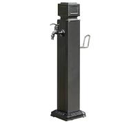 Colonna verticale del rubinetto dell'acqua del giardino autonomo Fontana di acqua esterna 7m Tubo e rubinetto del giardino Dispenser di acqua Sistema di supporto per l'irrigazione per le piante