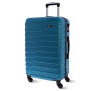 Colonnello Tapioca Valigia media 23 kg | Valigia da viaggio rigida con 4 ruote doppie a 360°, lucchetto numerico e manico telescopico | Bagaglio impermeabile per viaggi in aereo, Verde, Classico