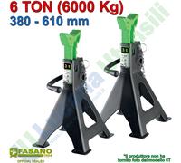 Colonnette di Sostegno 6 Ton FASANO Cavalletti Sollevatori Auto Furgone FG725/6T