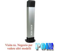COLONNINA COLONNINE IN ALLUMINIO 50 CM PER FOTOCELLULA FOTOCELLULE DA INCASSO