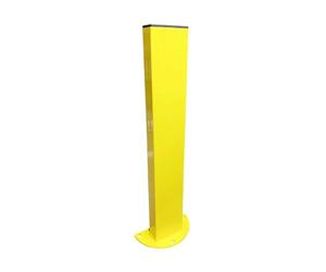 Colonnina gialla 50cm per fotocellule alta visibilità INDEM COL50M universale